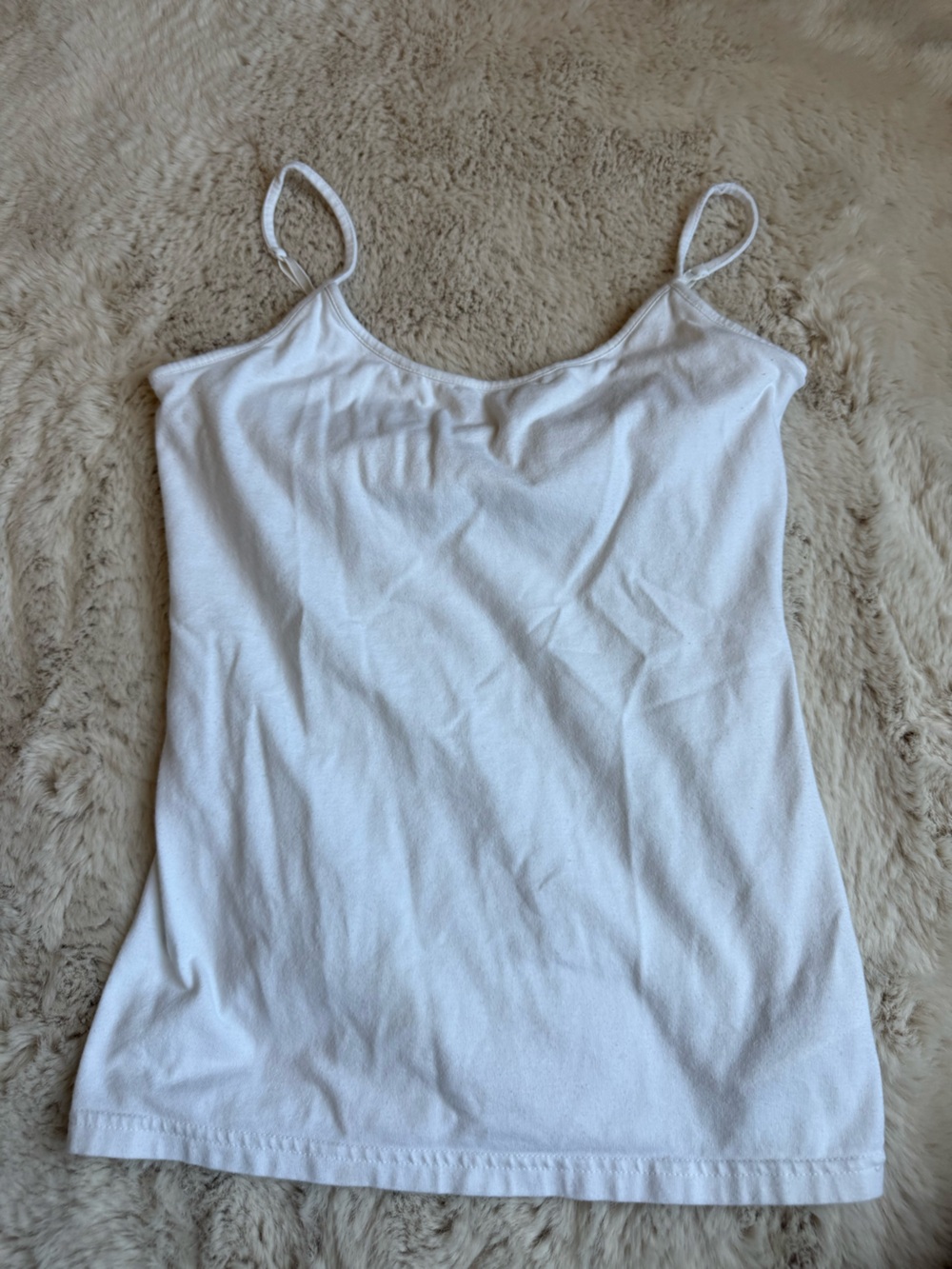 GAP White Spaghetti Strap Camisole